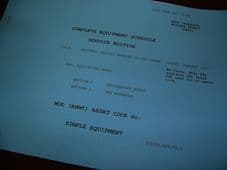 Foden.Recovery Vehicle.6x6. Complete equipment schedule.