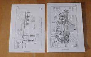Ford 2700 Engine Range. Parts list.