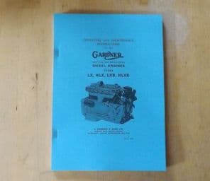 Gardner.Diesel engines. LX,HLX,LXB,HLXB.Operating and maintenance manual.