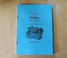 Gardner.Diesel engines. LX,HLX,LXB,HLXB.Operating and maintenance manual.