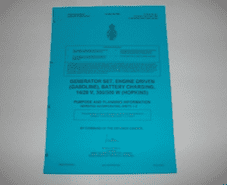 Hopkins.Generator set.14/28volt,300/500w.Purpose and planning information.