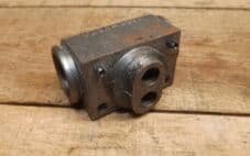 Hydraulic brake cylinder body.