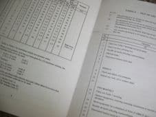 Land Rover Lightweight.1/4, 1/2, and 3/4 ton. (All marks). Servicing Schedule.