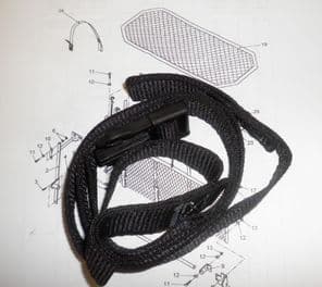 Land Rover. WMIK.Strap upper netting.
