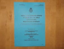 Leyland DAF.Drops.15 tonne.8x6.LHD.MMLC.Maintenance Schedule