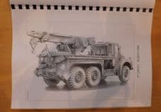 Leyland Martian.Heavy recovery.6x6.Illustrated parts list.