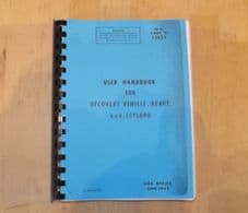 Leyland Martian.Heavy Recovery.6x6.User handbook.