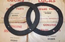 Lucas headlamp gasket.Part No. 552915