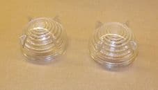 Lucas.Screw in lense.Clear x 2