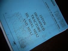 M5,M5A1,M5A2 and M5A3. High speed tractor. Workshop manual.