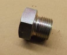 Machine screw plug.
