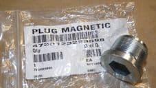 Magnetic plug.