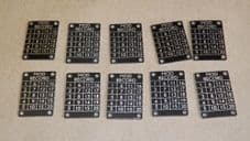 Modification plate. x 10