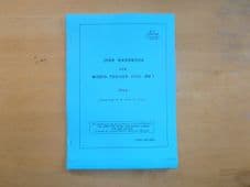 Mono Trailer.User handbook and Servicing schedule.