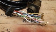 NATO 12 pin trailer socket with wiring.