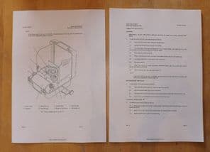 No.12 Burner Stove Op. Info and parts list.