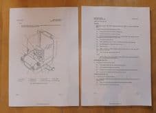 No.12 Burner Stove Op. Info and parts list.