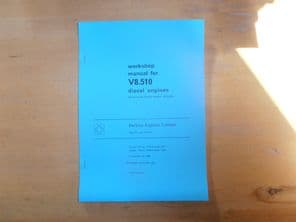 Perkins V8.510 Diesel Engines.Workshop manual
