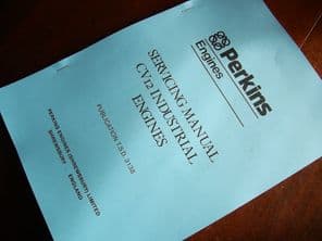 Perkins.CV12 Industrial Engine. Servicing manual.
