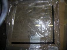 Pinz.Front window door glass.