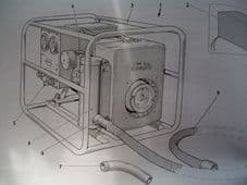 Powerlite.500 WATT. 24/30V.Illustrated parts list.