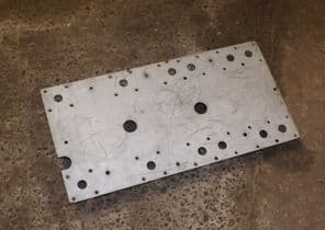 Radio runners mounting plate.