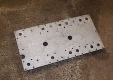 Radio runners mounting plate.