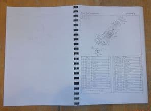 Rolls Royce Eagle 305-3R-M9 Parts catalogue.