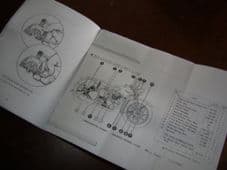 Triumph.Model 3HW.350cc.Drivers handbook.