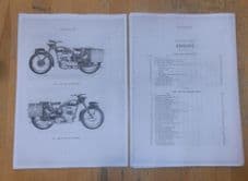 Triumph.TRW.500cc motorcycle. Technical handbook.