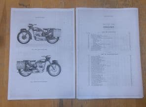 Triumph.TRW.500cc motorcycle. Technical handbook.