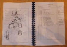 Vickers Vigor Crawler Tractor. Parts list.