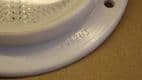 White FV reflector.4.5 inch.NOS x 1