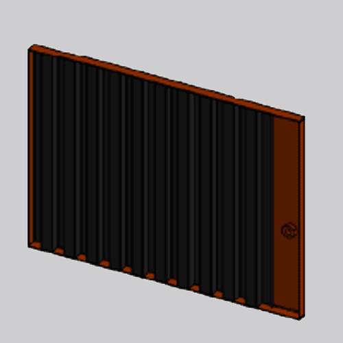 18581FOB - Front Grille Panel