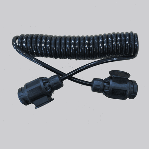 19658 - 3m 13 Pin Euro Curly Cable