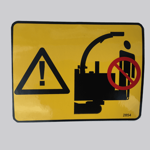 2854 - Decal , Do not ride