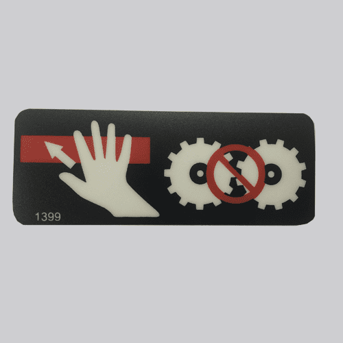 ID1399 - Decal , Push to Stop
