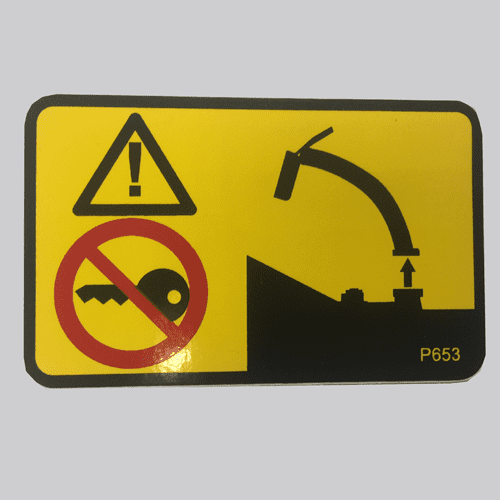 P0000653 - Decal Do not start