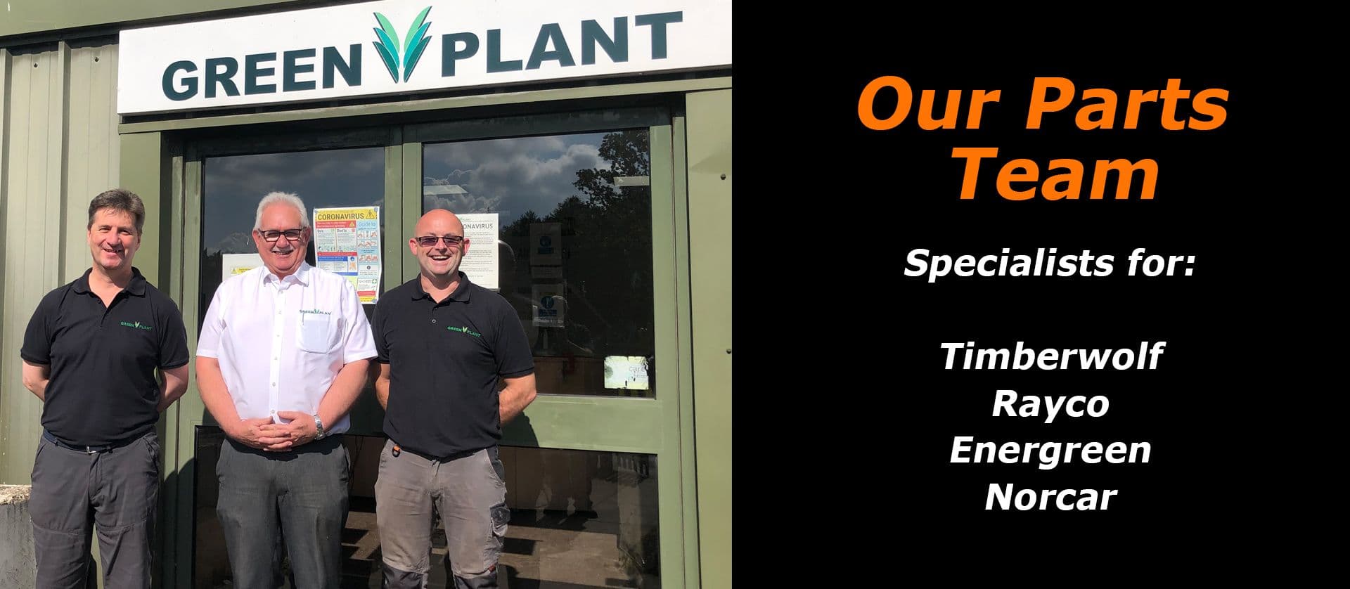 Green Plant Service and Parts Team