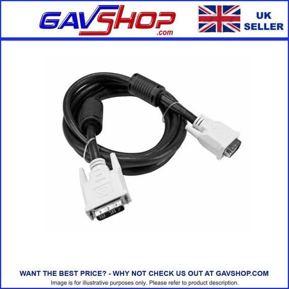 1.5M DVI to DVI cable compatible with monitors and PC’s.