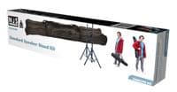 2 x Black Light Weight Economy Speaker Stands and Carry Bag Kit - NJS603DE
