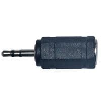 2.5mm stereo plug to 3.5mm stereo jack socket F372B