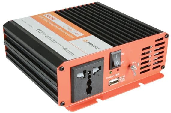24V DC to AC 300W Pure Sine Wave Inverter -  652.101UK