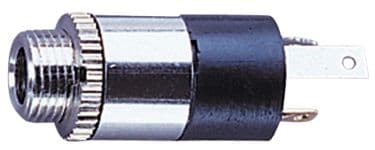 3.5mm Chassis Mount Stereo Jack Socket F238A