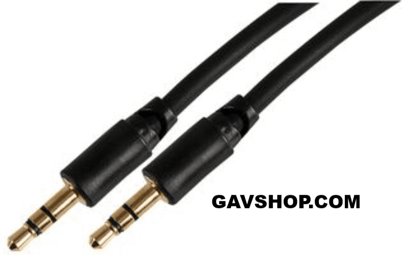 3 5mm Stereo Jack Plug to 3 5mm Plug Lead 1 5m with Slim Connectors