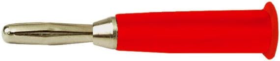 4mm Banana Plug with Hard Plastic Cover and Solder Terminals