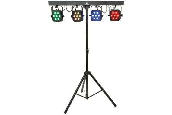 7 x 3W LED'S FOLDABLE  PB-7 COLOR WASH PAR BAR - 151.558UK