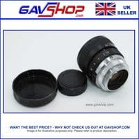 Computar 8.5mm F/1.3 W/Iris 16mm C-Mount CCTV Camera Lens for Sony NEX 4/3 ++