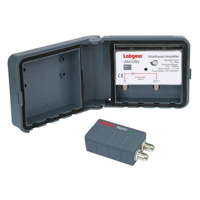 Labgear KIT125V 1325dB 1 In 1 Out Low Noise Variable Gain Amplifier