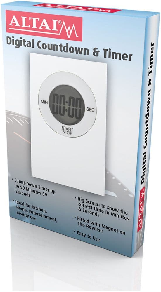 Large Display Digital Countdown & Timer with Magnet